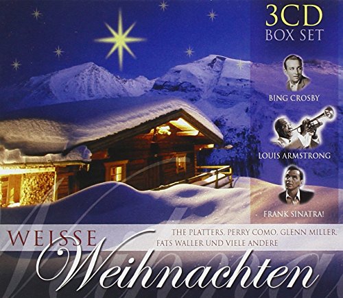 Weisse Weihnachten 3 CD-Box-Set - 58 Titel u.a. mit Frank Sinatra, Platters, Bing Crosby, Perry Como, Glenn Miller ... von Elap Music a/S (Tyrolis)