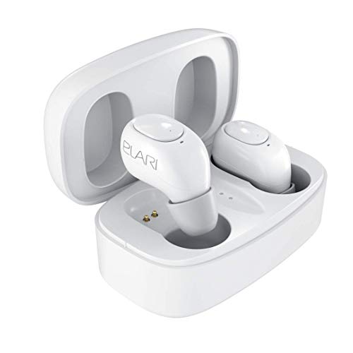 Elari EarDrops die leichtesten (je 3,9 g) drahtlose Bluetooth-Kopfhörer mit magnetischem Ladeetui und Unterstützung für Stereogespräche (Weiß) von Elari