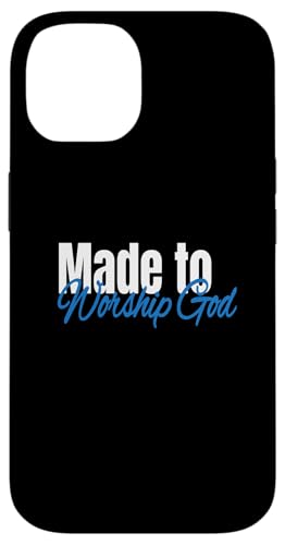 Gemacht um Gott anzubeten, spirituelles Design Hülle für iPhone 14 Gemacht um Gott anzubeten, spirituelles Design Hülle für iPhone 14 von Elastee
