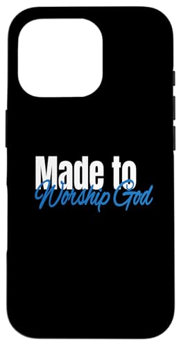 Gemacht um Gott anzubeten, spirituelles Design Hülle für iPhone 16 Pro Gemacht um Gott anzubeten, spirituelles Design Hülle für iPhone 16 Pro von Elastee
