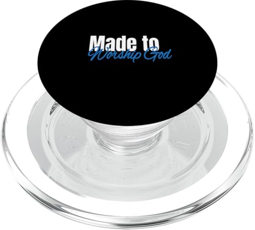 Gemacht um Gott anzubeten, spirituelles Design PopSockets PopGrip für MagSafe Gemacht um Gott anzubeten, spirituelles Design PopSockets PopGrip für MagSafe von Elastee