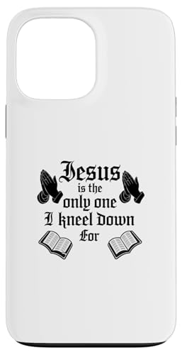 Jesus, I kneel down for, christliches Design Hülle für iPhone 13 Pro Max Jesus, I kneel down for, christliches Design Hülle für iPhone 13 Pro Max von Elastee