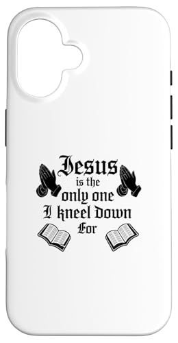 Jesus, I kneel down for, christliches Design Hülle für iPhone 16 Jesus, I kneel down for, christliches Design Hülle für iPhone 16 von Elastee