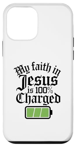 Mein Glaube an Jesus in 100% aufgeladenem, christlichem Design Hülle für iPhone 12 mini Mein Glaube an Jesus in 100% aufgeladenem, christlichem Design Hülle für iPhone 12 mini von Elastee