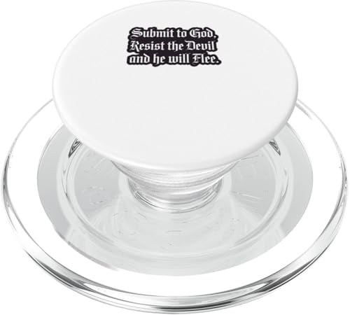 Submit to God, mächtiges Bibelzitat. PopSockets PopGrip für MagSafe von Elastee