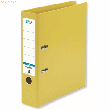 10 x Elba Ordner A4 smart 80mm PP/PP gelb 10 x Elba Ordner A4 smart 80mm PP/PP gelb von Elba