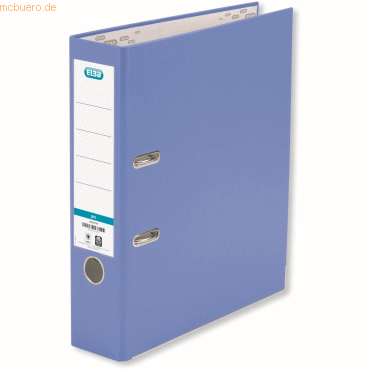 10 x Elba Ordner A4 smart top 80mm PP/Papier hellblau 10 x Elba Ordner A4 smart top 80mm PP/Papier hellblau von Elba
