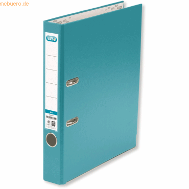 10 x Elba Ordner smart PP/Papier A4 285x318mm 50mm türkis 10 x Elba Ordner smart PP/Papier A4 285x318mm 50mm türkis von Elba