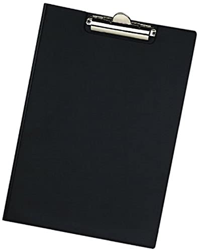 Bantex 100202520 10er Pack Schreibmappe mit Stiftehalter Klemmbrett A4 Klemmbrettmappe A4 schwarz von Bantex