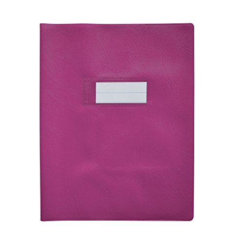 ELBA 400019914 Lamm 25 Stück Buchschoner PVC blickdicht Ultra strapazierfähig 17 x 22 cm violett von Elba