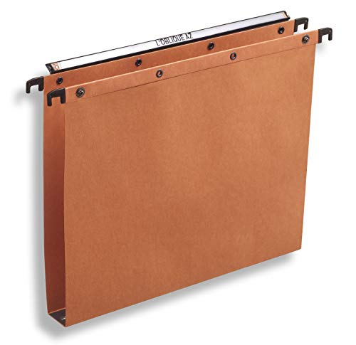 ELBA AZO Ultimate Hängemappe Schublade Folio 30mm boden karton Orange 25er Karton von Elba
