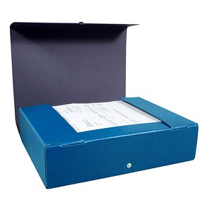 ELBA Heftbox 8,5 cm blau von Elba