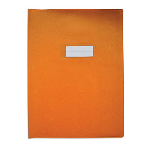 ELBA Lamm 25 Buchschoner PVC blickdicht Ultra strapazierfähig A4 orange von Elba