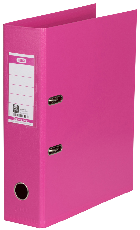 ELBA Ordner , Strong Line, , A4, Rückenbreite: 80 mm, pink ELBA Ordner , Strong Line, , A4, Rückenbreite: 80 mm, pink von Elba