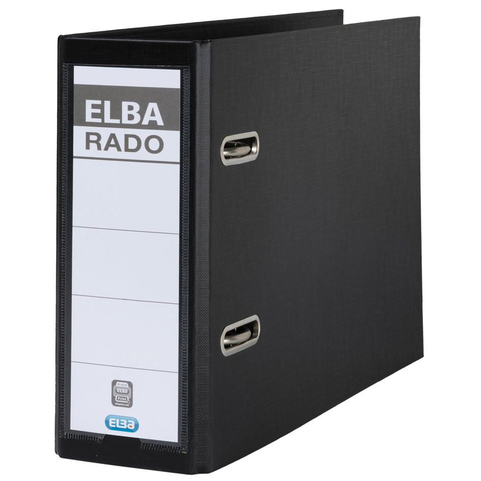 ELBA Ordner rado plast - DIN A5 quer, Rückenbr.: 75 mm, sw ELBA Ordner rado plast - DIN A5 quer, Rückenbr.: 75 mm, sw von Elba