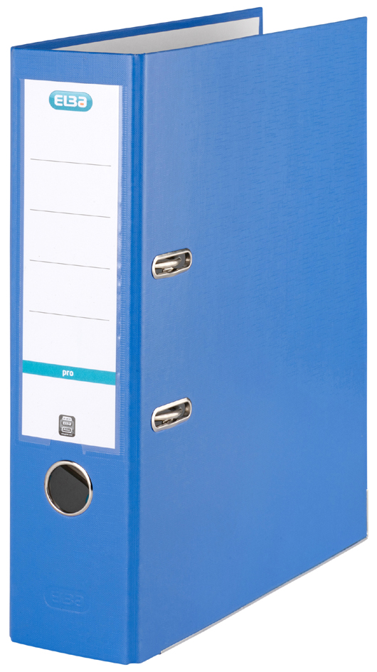 ELBA Ordner smart Pro PP/Papier, Rückenbreite: 80 mm, blau von Elba