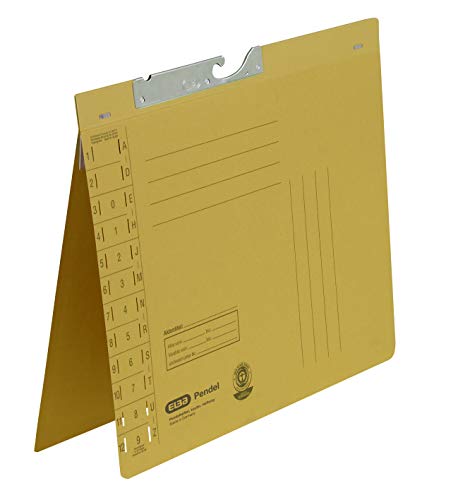 ELBA Pendelhefter, Manilakarton, gelb, 50er Pack ELBA Pendelhefter, Manilakarton, gelb, 50er Pack von Elba