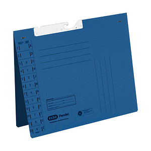 ELBA Pendelhefter Karton blau 1 x Amtsheftung von Elba