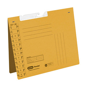 ELBA Pendelhefter Karton gelb 1 x Amtsheftung von Elba