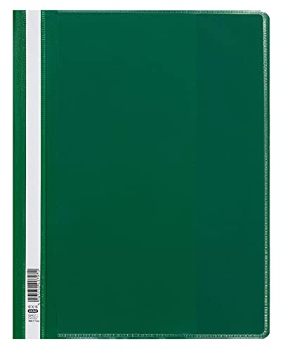ELBA Schnellhefter, 25er Pack, DIN A4, Kunststoff, grün von Elba
