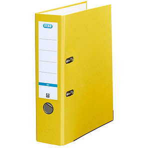 ELBA smart Pro Ordner gelb Kunststoff 8,0 cm DIN A4 von Elba