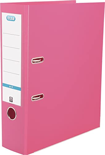 Elba 100023300 Ordner "smart Pro+", A4, breit, auswechselbares Rückenschild, 10 Stück, pink Elba 100023300 Ordner "smart Pro+", A4, breit, auswechselbares Rückenschild, 10 Stück, pink von Elba