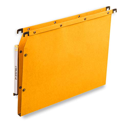 Elba 25 x Ultimate Hängemappen aus Kraftkarton für A4 Aktenschrank 15 mm Boden gelb Elba 25 x Ultimate Hängemappen aus Kraftkarton für A4 Aktenschrank 15 mm Boden gelb von Elba