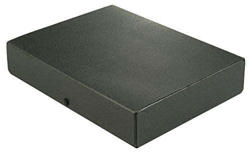 Elba Dokumenten-Box A4 aus Hartpappe, 6 cm Füllhöhe, schwarz von Elba