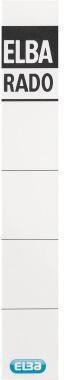 Elba Einsteckrückenschild 100420961 extra kurz/schmal weiß 10 St./Pack. Elba Einsteckrückenschild 100420961 extra kurz/schmal weiß 10 St./Pack. von Elba