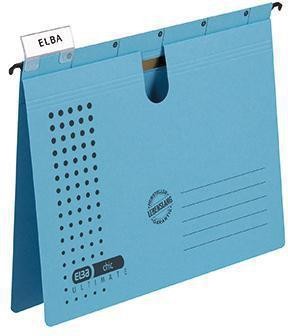 Elba Hängehefter chic ULTIMATE 100552106 DIN A4 blau 5 St./Pack. 122085750 von Elba