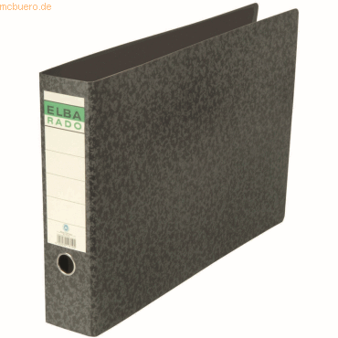 Elba Ordner für A3 quer 80mm Hartpappe schwarz Elba Ordner für A3 quer 80mm Hartpappe schwarz von Elba