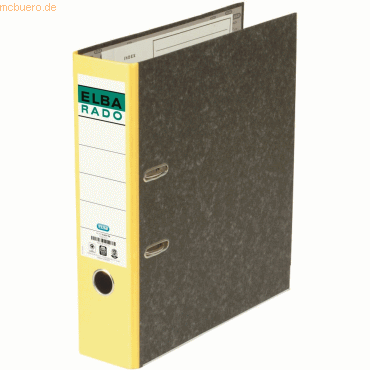 20 x Elba Ordner rado A4 Wolkenmarmor 80mm breit gelb 20 x Elba Ordner rado A4 Wolkenmarmor 80mm breit gelb von Elba