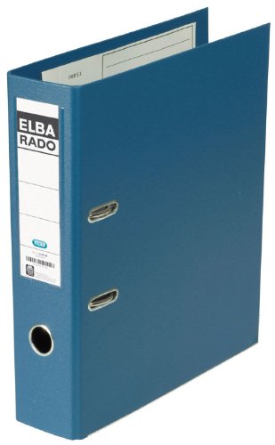 Elba Ordner rado-Plast/10494BL für DIN A4 blau PVC Elba Ordner rado-Plast/10494BL für DIN A4 blau PVC von Elba