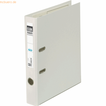 Elba Ordner rado Plast A4 PVC 50mm schmal weiß Elba Ordner rado Plast A4 PVC 50mm schmal weiß von Elba
