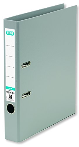 Elba Premium Akten-Ordner A4, smart Pro plus, 5 cm schmal, Kunststoff Ordner, grau, 1 Stück Elba Premium Akten-Ordner A4, smart Pro plus, 5 cm schmal, Kunststoff Ordner, grau, 1 Stück von Elba