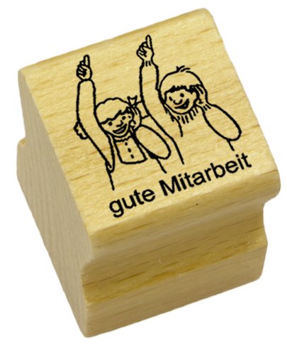 Elbi Lehrerstempel: gute Mitarbeit aus Holz - K15/3 von Elbi Verlag