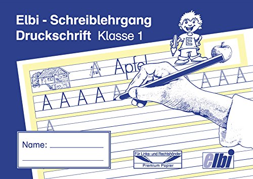Elbi Schreiblehrgang Druckschrift - Schreiben lernen in der Grundschule und Förderschule - H12 von Elbi Verlag