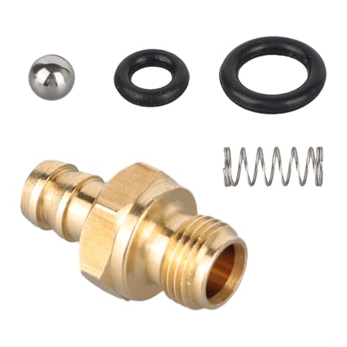Metall Messing Widerhaken Ersatz Kit für 190593GS 190635GS 203640GS Pumpe Hochdruckreiniger Seifeninjektor Kit von Elchuiaby