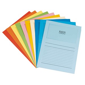 100 ELCO Sichthüllen Ordo classico DIN A4 farbsortiert glatt 120 g/qm 100 ELCO Sichthüllen Ordo classico DIN A4 farbsortiert glatt 120 g/qm von Elco
