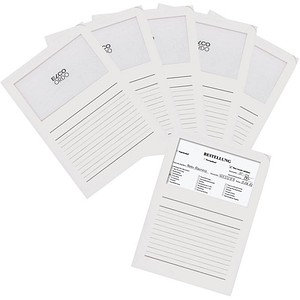 100 ELCO Sichthüllen Ordo classico DIN A4 weiß glatt 120 g/qm 100 ELCO Sichthüllen Ordo classico DIN A4 weiß glatt 120 g/qm von Elco