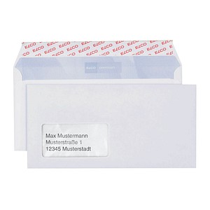 ELCO Briefumschläge Premium DIN lang+ mit Fenster hochweiß haftklebend 500 St. ELCO Briefumschläge Premium DIN lang+ mit Fenster hochweiß haftklebend 500 St. von Elco