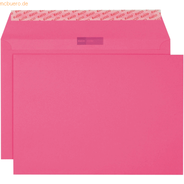 Elco Briefumschläge Color eosinrot Haftklebung 100 g/qm VE=200 Stück Elco Briefumschläge Color eosinrot Haftklebung 100 g/qm VE=200 Stück von Elco