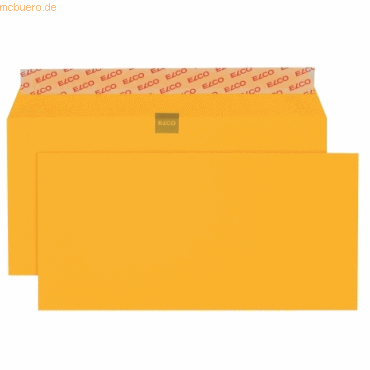 Elco Briefumschläge Color goldgelb Haftklebung 100 g/qm VE=250 Stück Elco Briefumschläge Color goldgelb Haftklebung 100 g/qm VE=250 Stück von Elco