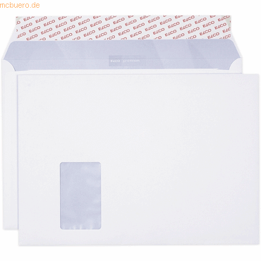 Elco Briefumschläge Office Box C4 hochweiß Haftklebung Fenster 120 g/q Elco Briefumschläge Office Box C4 hochweiß Haftklebung Fenster 120 g/q von Elco