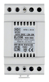 Elcom 2314150 NGV-500 Netzgerät REG 2D-Video von Elcom