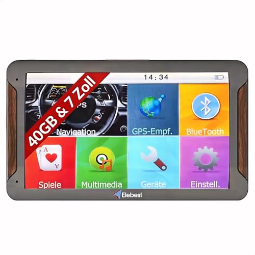 Elebest City 70 Navi – 7 Zoll GPS Navigationsgerät für Auto, LKW & Wohnmobil 2025 Freisprecheinrichtung, Europa-Karten, Radarwarner, POI-Datenbank, lebenslange Updates Elebest City 70 Navi – 7 Zoll GPS Navigationsgerät für Auto, LKW & Wohnmobil 2025 Freisprecheinrichtung, Europa-Karten, Radarwarner, POI-Datenbank, lebenslange Updates von ELEBEST