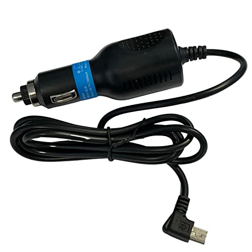 Elebest Navi Ladegerät – 5V/2A Mini-USB KFZ Ladeadapter für Zigarettenanzünder – 12V/24V Auto Ladegerät für Navigationsgeräte, PKW & LKW von ELEBEST