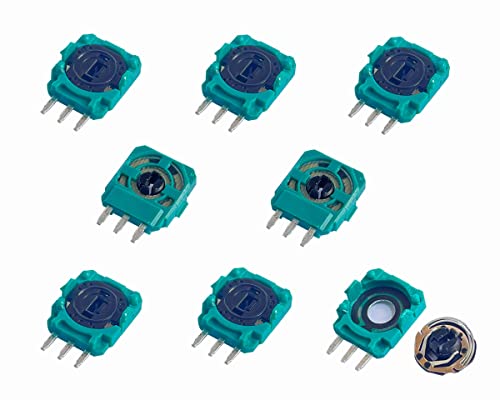 ElecGear 8X ALPS 10K Ersatz Trimmer Potentiometer Sensor für PS4, Xbox, Elite, Switch Pro Wireless Controller, Trim Pot Widerstände Ersatzteile für ALPS Analog Joystick von ElecGear