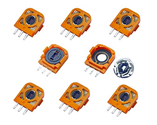 ElecGear 8X FU 10K Ersatz Trimmer Potentiometer Sensor Replacement für PS4, PS3, Switch Pro Wireless Controller, Trim Pot Widerstände Ersatzteile für Favor Union Analog Joystick von ElecGear