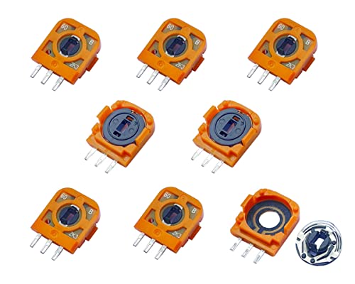 ElecGear 8X FU 2.3K Ersatz Trimmer Potentiometer Sensor Replacement für PS5 DualSense Wireless Controller, Trim Pot Widerstände Ersatzteile für Favor Union Analog Joystick von ElecGear